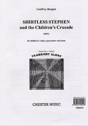 Geoffrey Burgon: Shirtless Stephen And The Children's Crusade (Score/V Soprano, Piano Accompaniment, Percussion Vocal Score