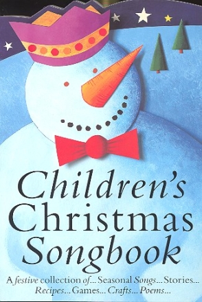 Children's Christmas Songbook for piano (vocal/guitar) black-white