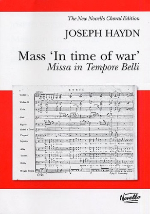 Mass In Time of War for Soli (SATB), mixed Chorus and Orchestra Vocal Score