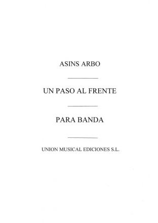 C. Rustichelli_Miguel Asins Arbo, Sin Ti Me Muero/Un Paso Al Frente Mixed Ensemble Partitur + Stimmen