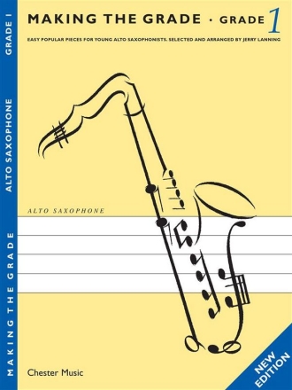 Making The Grade: Grade One - Revised Edition (Alto Saxophone) Alto Saxophone Instrumental Album