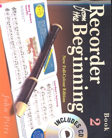 Recorder from the Beginning Vol.2 (+CD) for Recorder Pitts, John, Ed