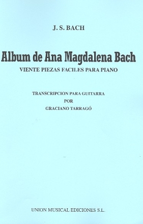 Album de Anna Magdalena Bach para guitarra