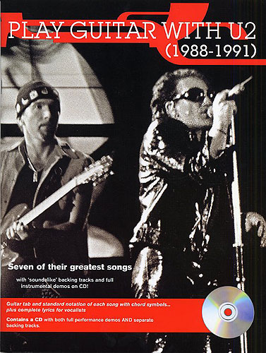 Play guitar with U2 1988-1991  (+CD) songbook vocal/guitar/tab 