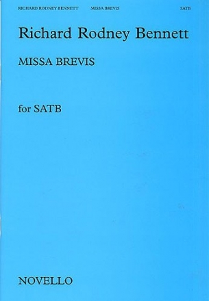 Richard Rodney Bennett, Missa Brevis SATB Buch