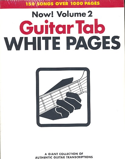 Guitar tab white pages vol.2: 150 songs over 1000 pages