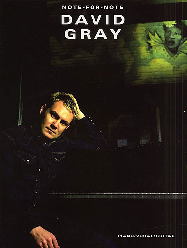 David Gray: Note for Note Songbook piano/vocal/guitar