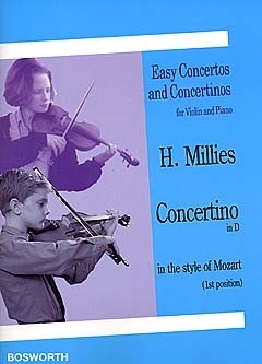 Concertino D major in the Style of Mozart for violin (1. position) and piano