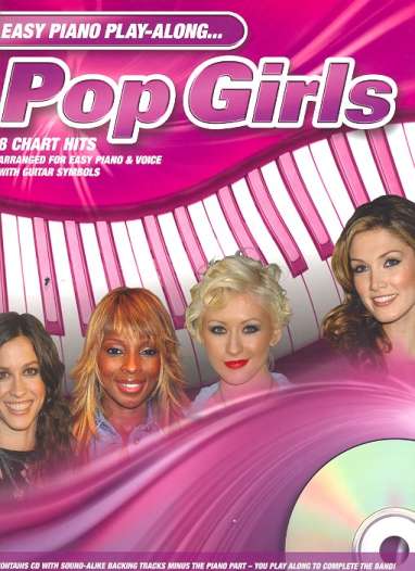 Pop girls (+CD): for easy piano (voice/guitar) 8 chart hits