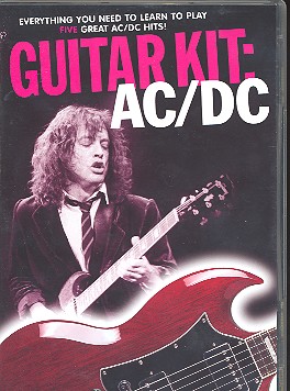 AC/DC: Guitar Kit songbook guitar/tab, CD and DVD