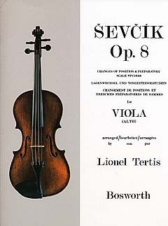 Changes of Position and preparatory Scale Studies op.8 for viola