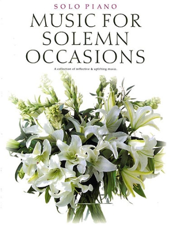 Music for solemn occasions for piano