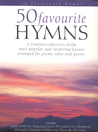 50 Favourite Hymns for Piano/Voice/Guitar