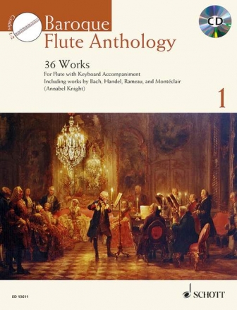 Baroque Flute Anthology vol.1 (+CD) for flute and piano