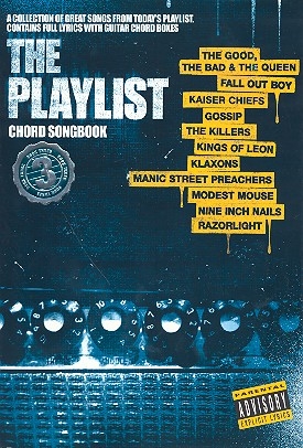 The Playlist vol.3: Chord Songbook songbook lyrics/chords/guitar boxes