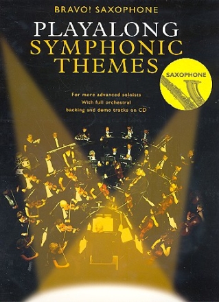 Playalong Symphonic Themes (+CD) for saxophone