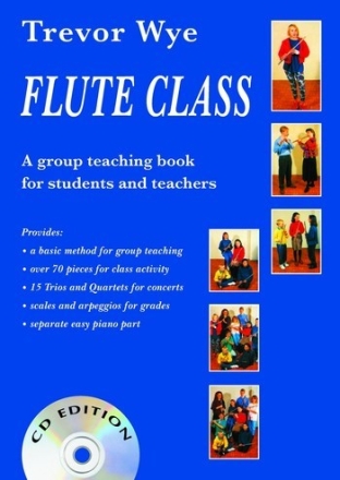 Flute Class (+CD) with easy piano part