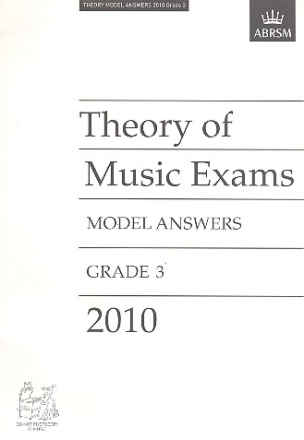 Theory of Music Exams - Model Answers 2010 G3