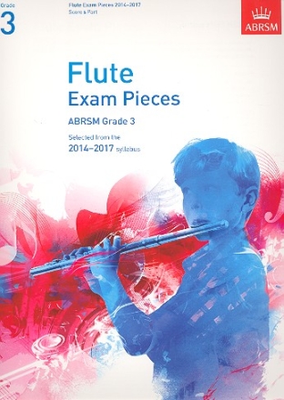 Flute Exam Pieces 2014-2017 Grade 3 for flute and piano