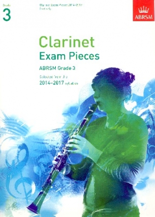 Clarinet Exam Pieces 2014-2017 Grade 3  clarinet part