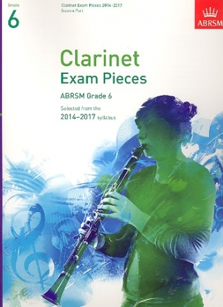 Clarinet Exam Pieces Grade 7 (2014-2017) for clarinet and piano score and part