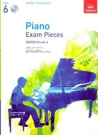 Piano Exam Pieces 2015-2016 Grade 6 (+CD)