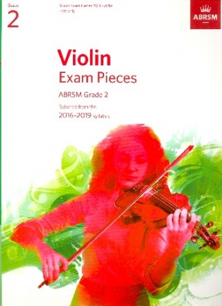 Selected Violin Exam Pieces Grade 2 (2016-2019) for violin and piano violin part