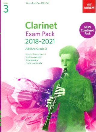 Exam Pack 2018-2021 Grade 3 for clarinet and piano