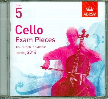 Cello Exam Pieces Grade 5 (2016)  CD