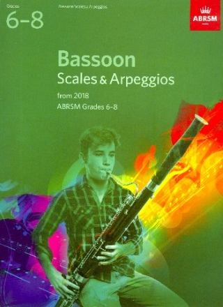 Scales & Arpeggios 2018 Grades 6-8 for bassoon