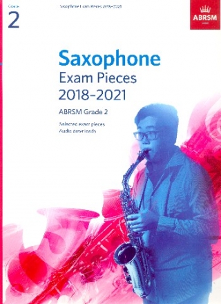 Exam Pieces 2018-2021 Grade 2 for saxophone and piano