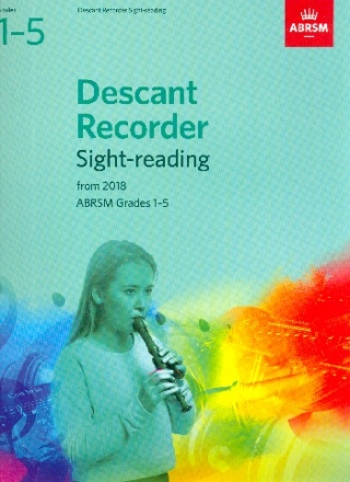 Sight-Reading 2018 Grades 1-5 for descant recorder