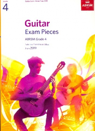 Guitar Exam Pieces 2019 Grade 4 for guitar