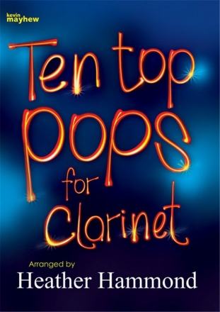 Ten Top Pops For Clarinet Klarinette und Klavier Partitur und Stimme