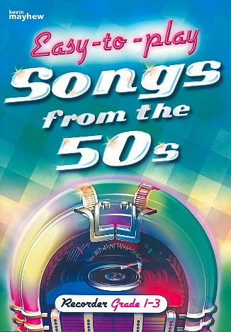 Songs from the 50s for recorder and piano