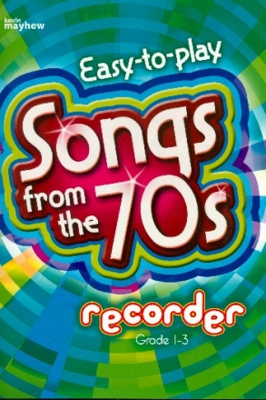 Songs from the 70s for soprano recorder and piano