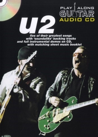 U2  for guitar Play-Along-CD