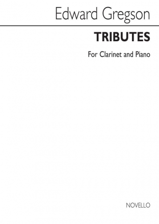 Edward Gregson, Tributes (Clarinet/Piano) Klarinette und Klavier Buch