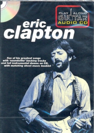 Play Along Guitar Audio CD - Eric Clapton  CD with booklet