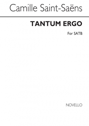 Camille Saint-Sans, Tantum Ergo SATB Chorpartitur