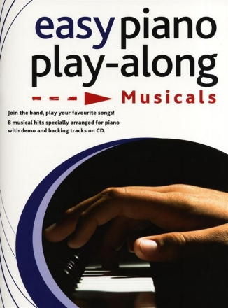 Easy Piano Play-Along: Musicals Piano Instrumental Album