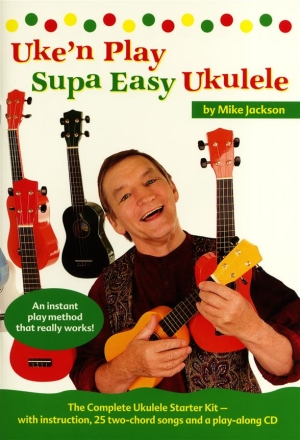 Mike Jackson: Uke'n Play Supa Easy Ukulele (Book/CD) Ukulele Instrumental Album