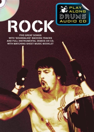 Play Along Drums Audio CD: Rock Drums Backing Tracks