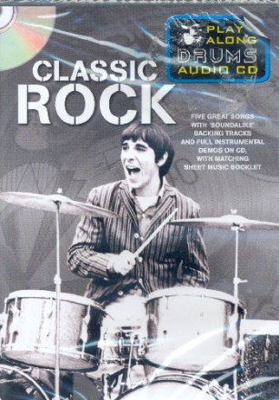 Play Along Drums - Classic Rock  CD