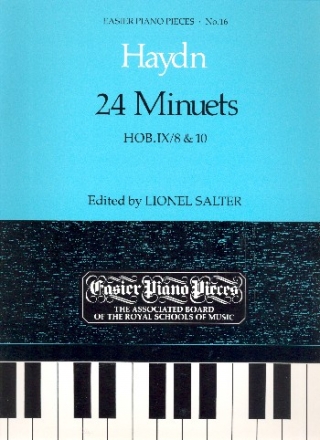 24 Minuets Hob.IX:8 and Hob.IX:10 for piano