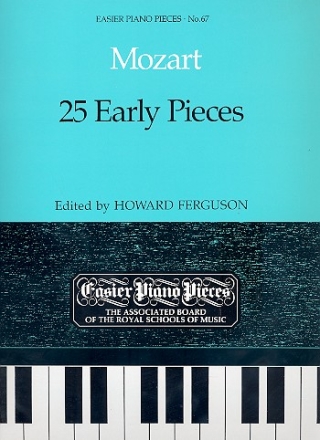 25 early Pieces for piano