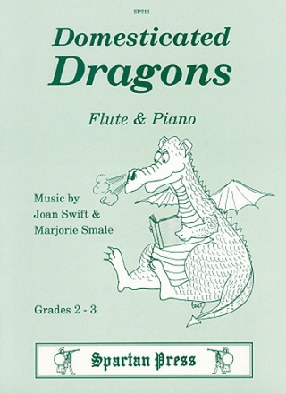 DOMESTICATED DRAGONS FOR FLUTE AND PIANO (GRADES 2-3) SMALE, MAJORIE, KO-AUTORIN