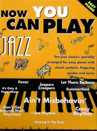 Now you can play Jazz: for easy piano