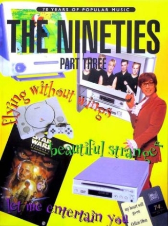 THE NINETIES VOL.3 P/V/G 70 YEARS OF POPULAR MUSIC