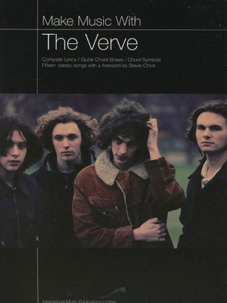 Make Music with the Verve: lyrics, guitar chord boxes and chord symbols